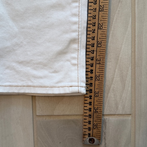 GAP|| White Premium Skinny jeans 10 tall - Picture 8 of 9